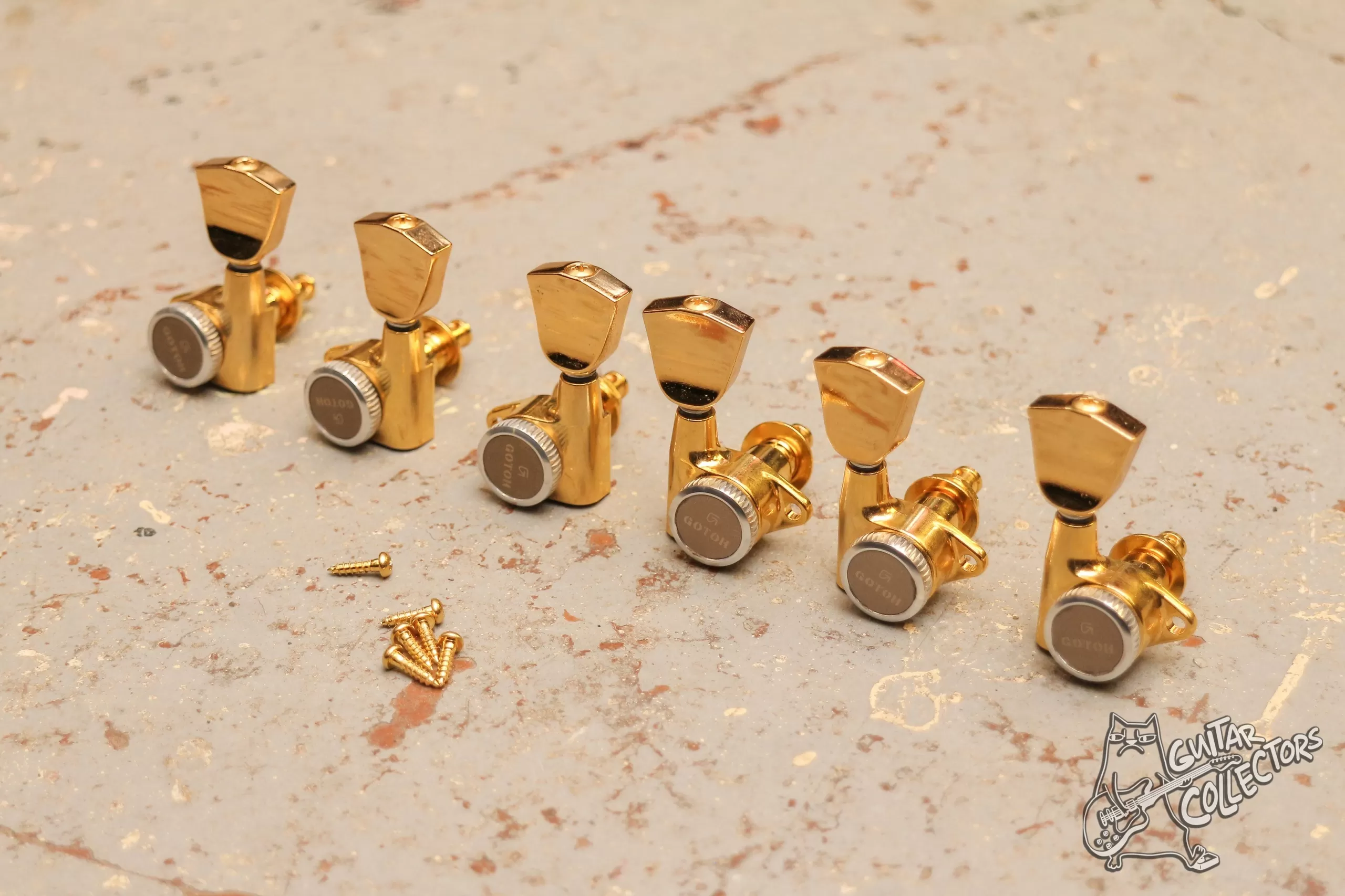 Gotoh Локовые Колки 3+3 Gold