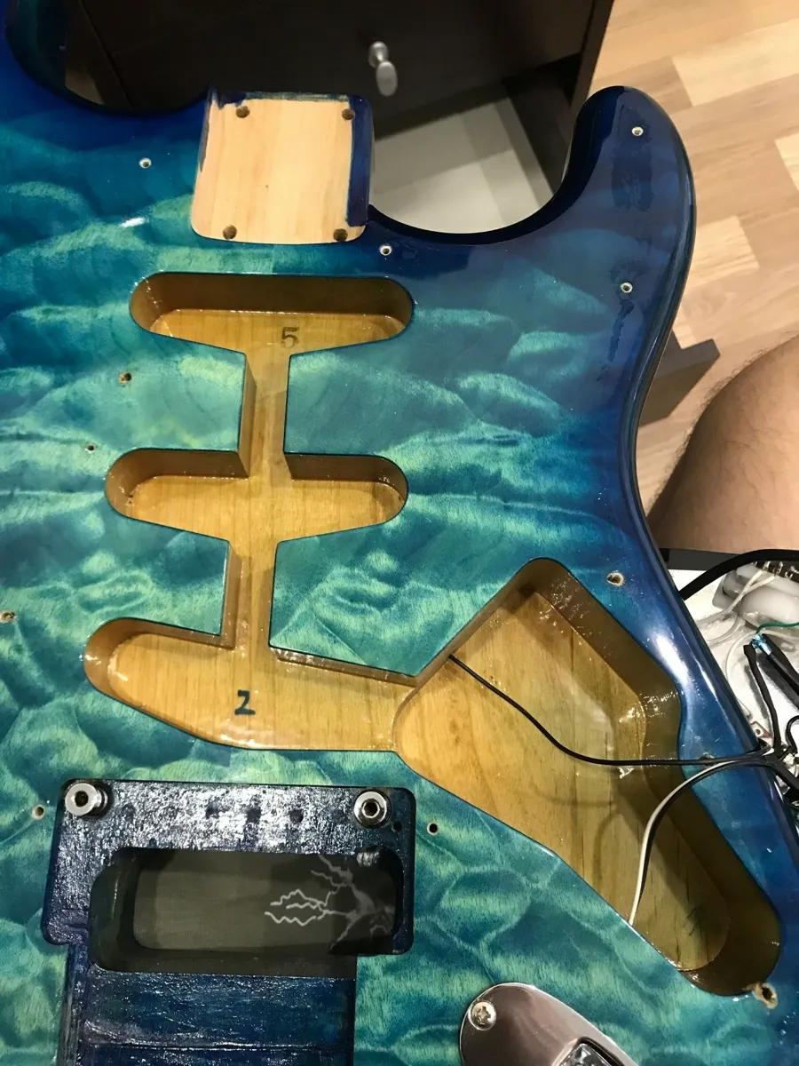 Fender ST62 QT Stratocaster Quilt Blue Burst