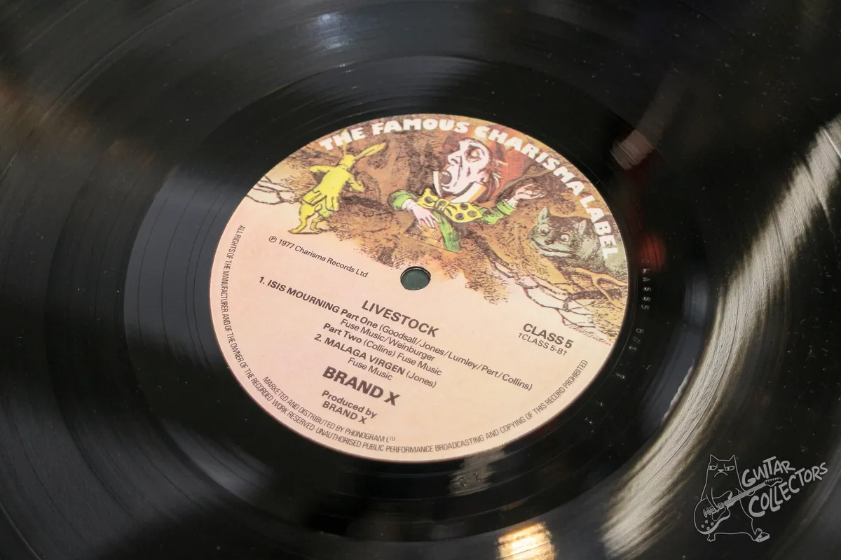 Brand X – Livestock LP UK 1977 NM/NM
