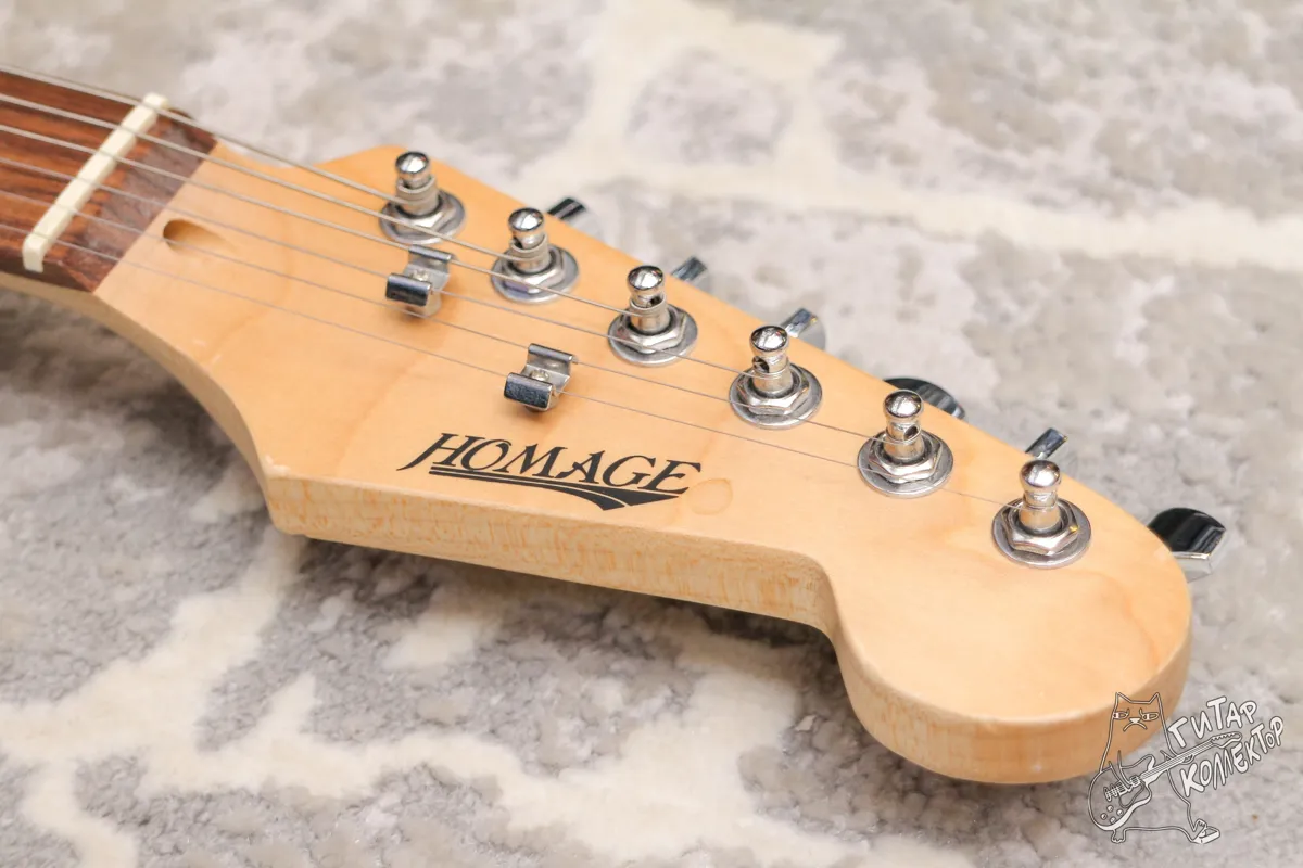 Homage HEG300 Stratocaster Red Sunburst