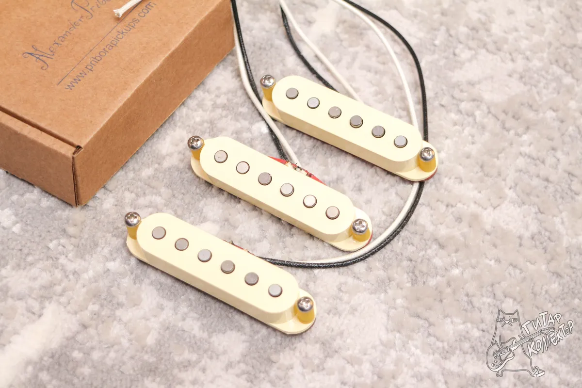 Alexander Pribora Voodoo SSS Strat Set