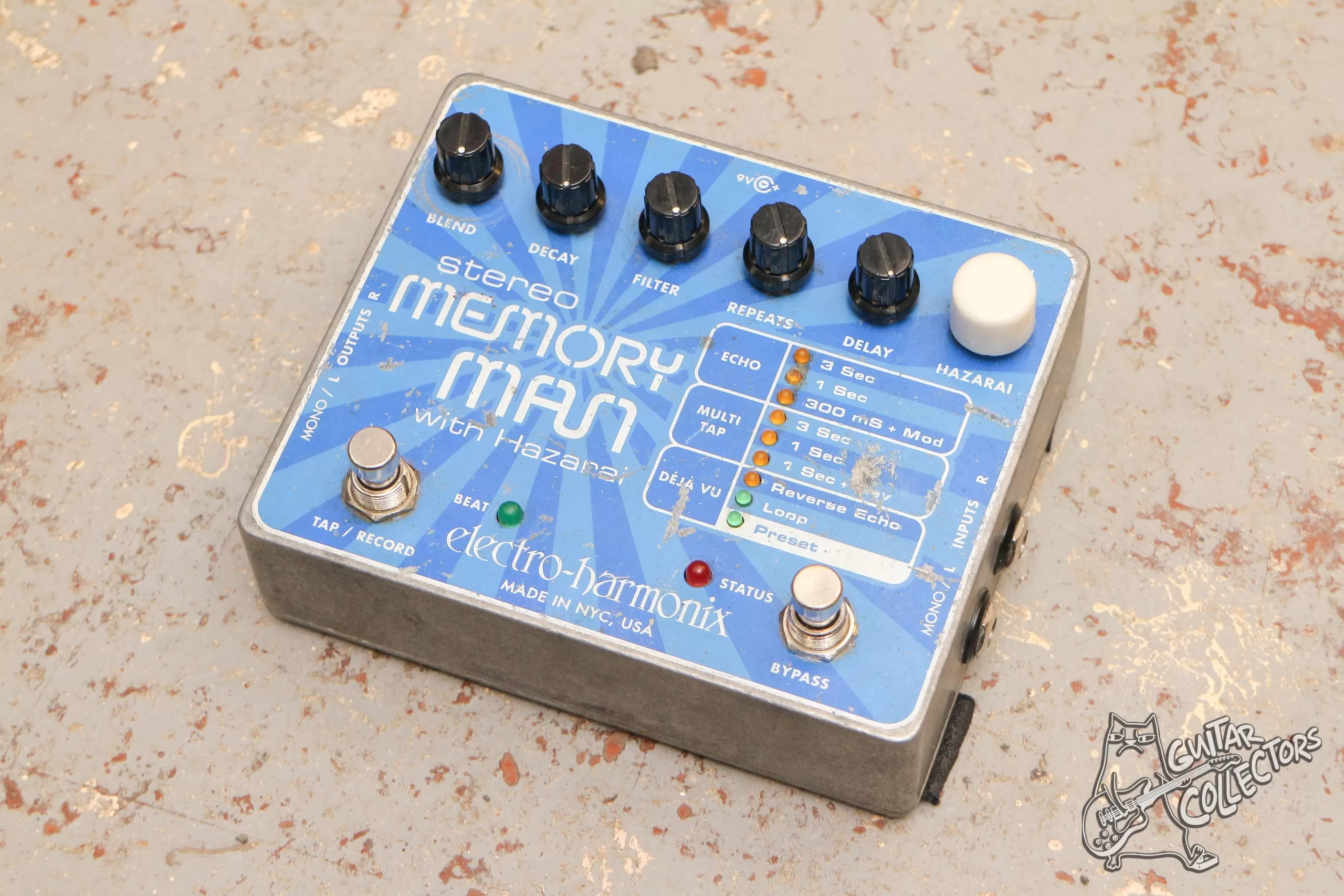 Electro Harmonix Stereo Memory Man with Hazarai