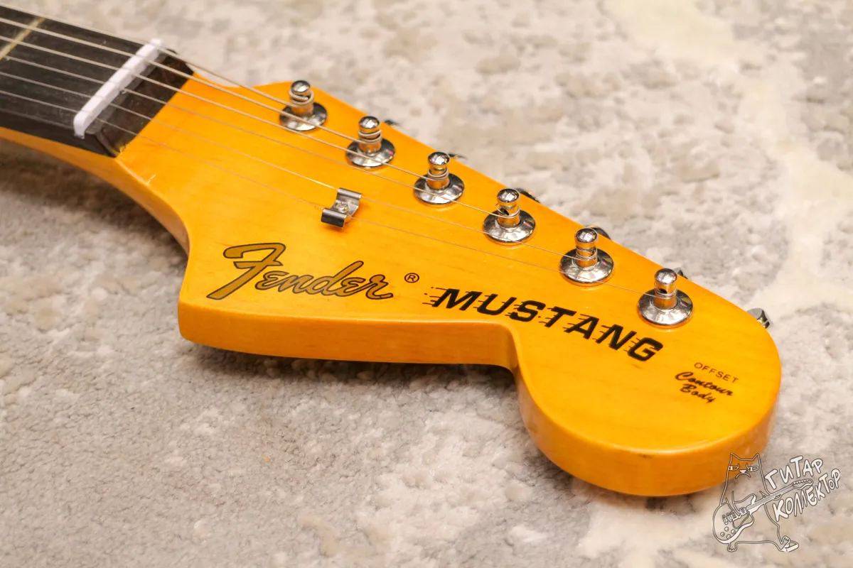 Fender Mustang Competition Yellow Copy