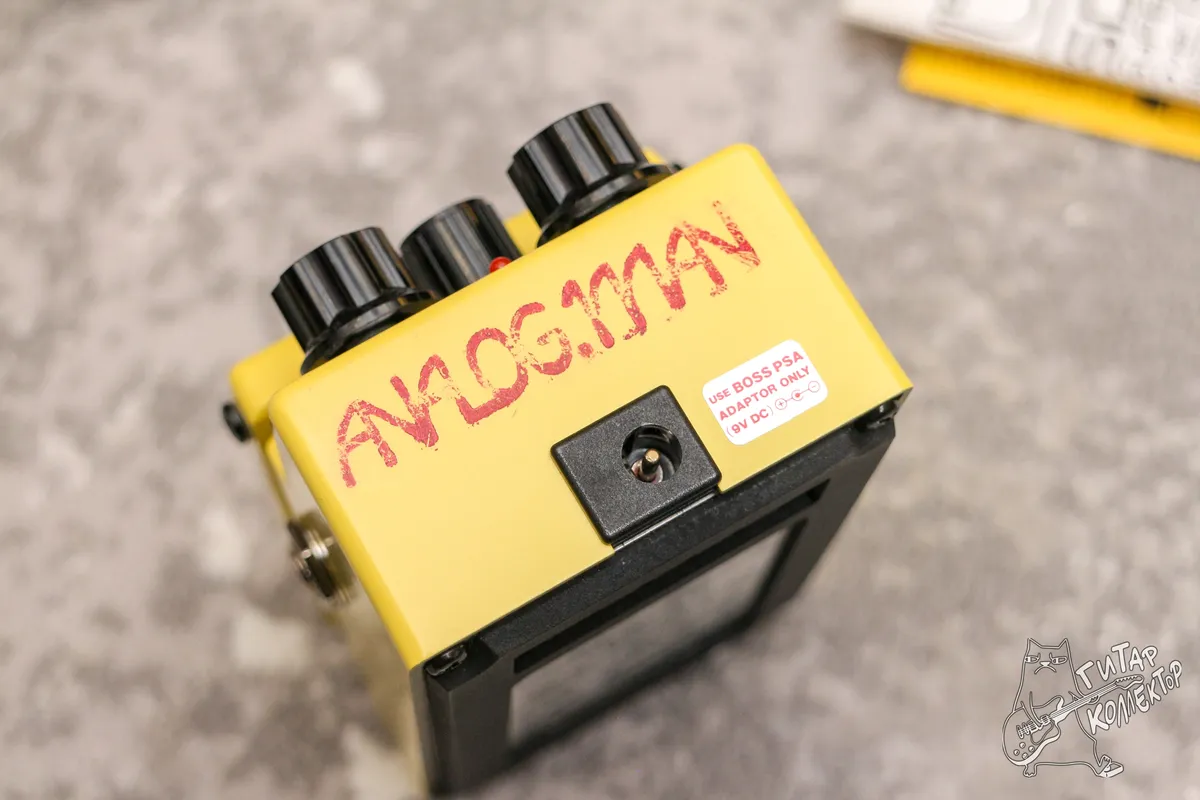 Boss SD 1 Super Overdrive Analogman Mod