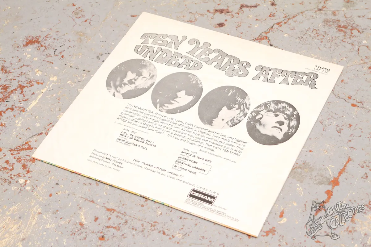 Ten Years After – Undead LP Japan 1979 NM/NM