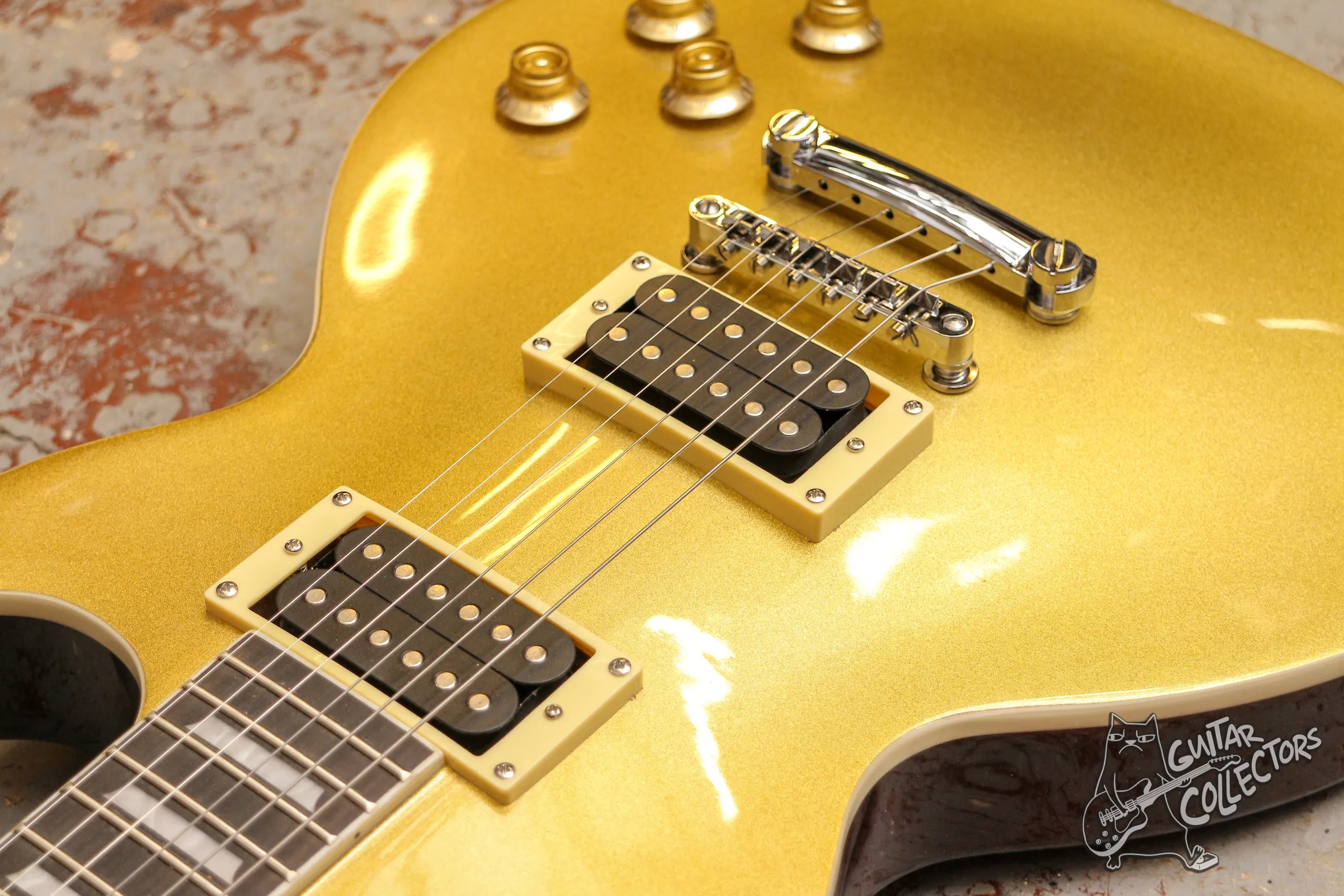 Gibson Slash Victoria Les Paul Standard Goldtop Copy