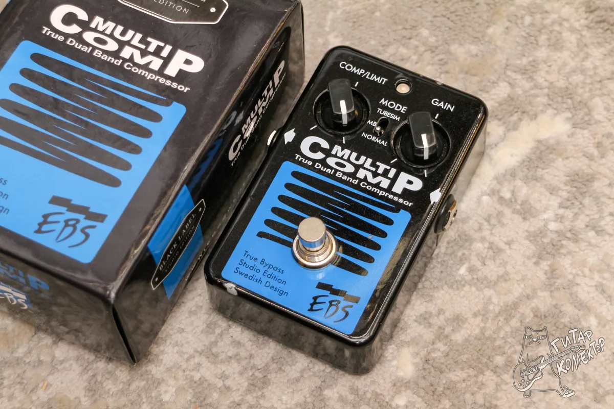 EBS MultiComp True Dual Band Compressor Studio Edition