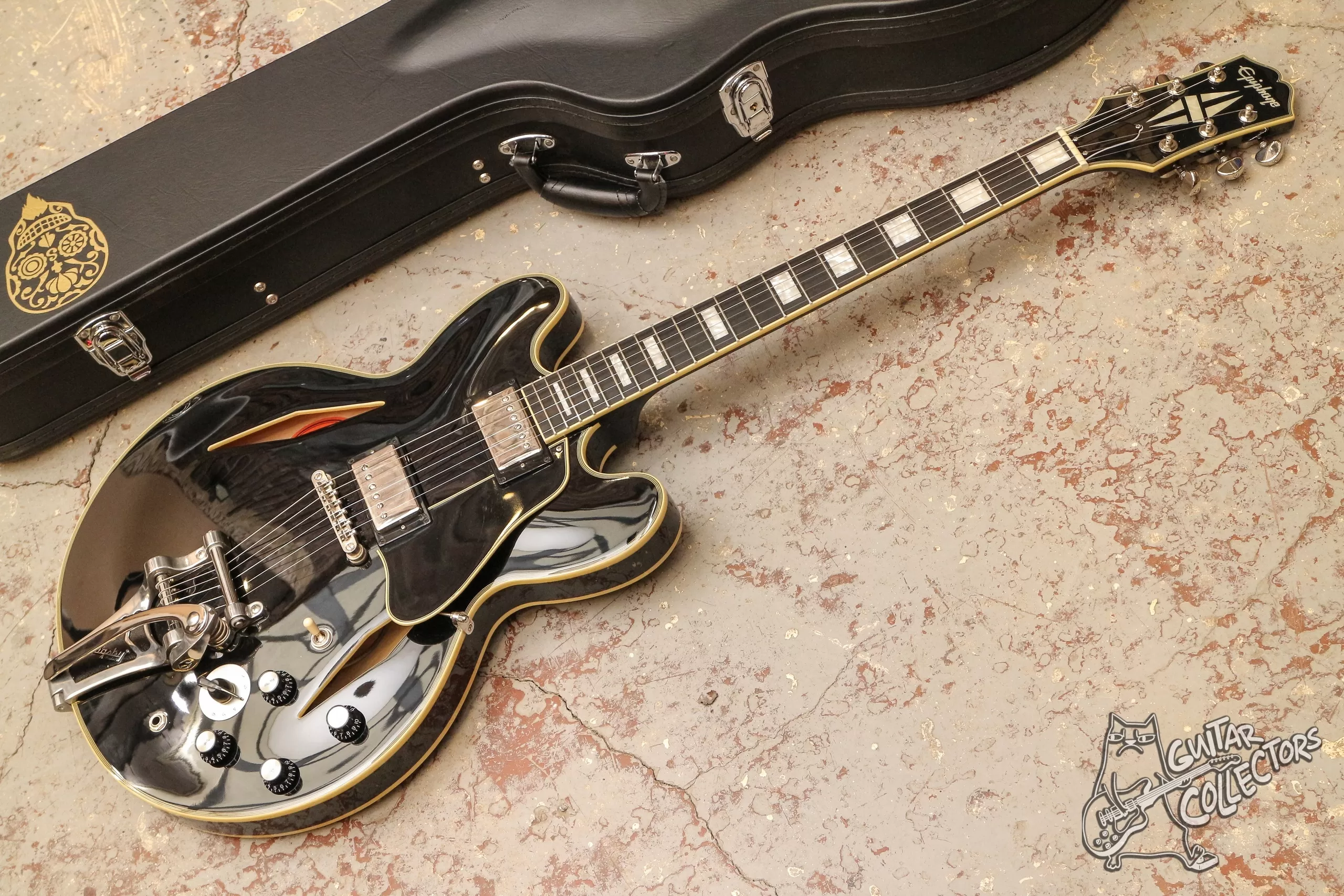 Epiphone Shinichi Ubukata ES-355 Custom Ebony