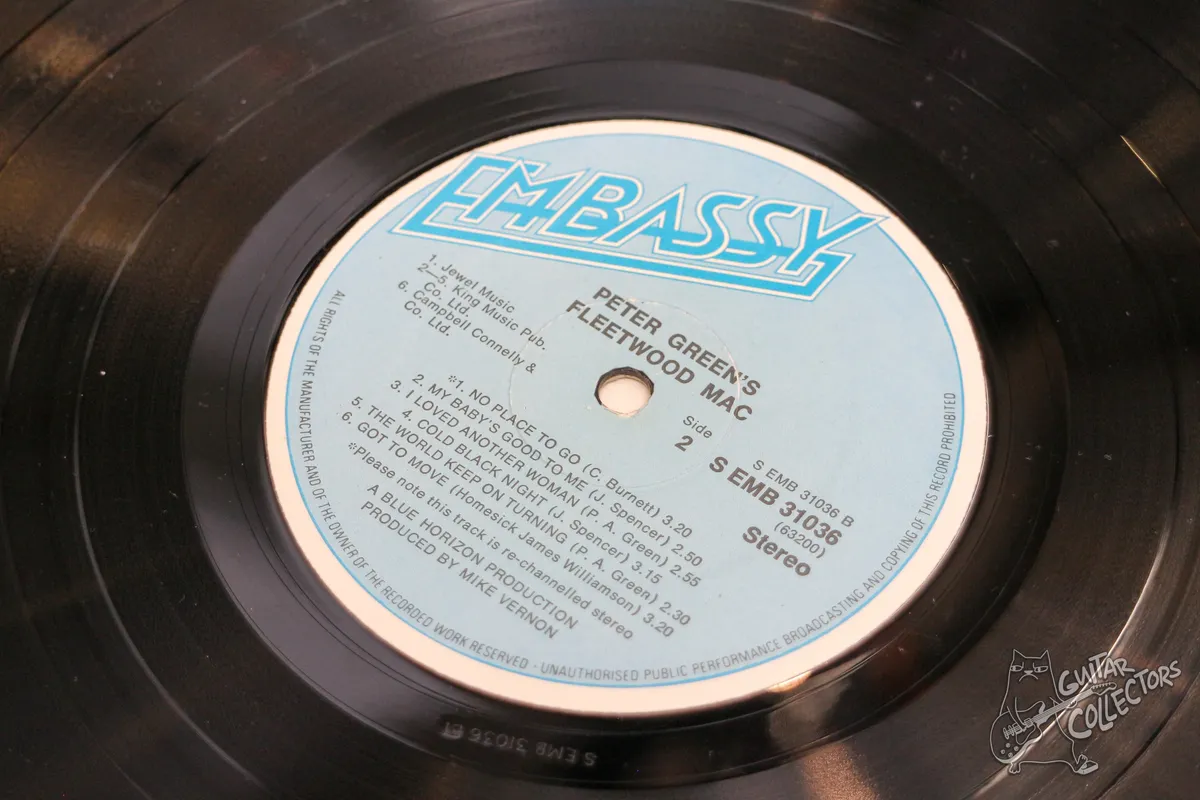 Fleetwood Mac – Peter Green's Fleetwood Mac LP UK 1973 NM/NM