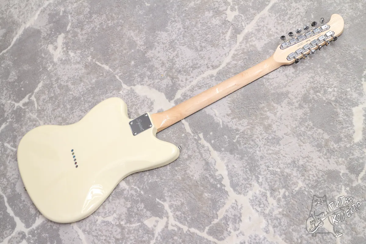 Squier Paranormal Jazzmaster XII Olympic White 12-Str
