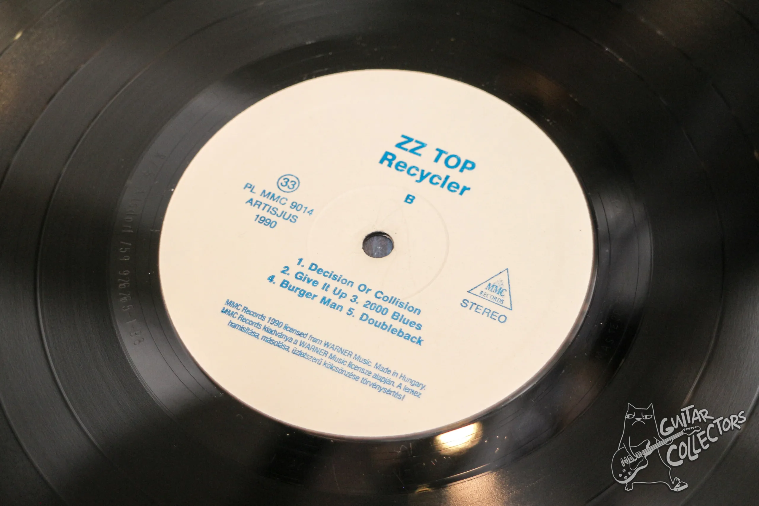 ZZ Top – Recycler LP Hungary 1990 VG/NM