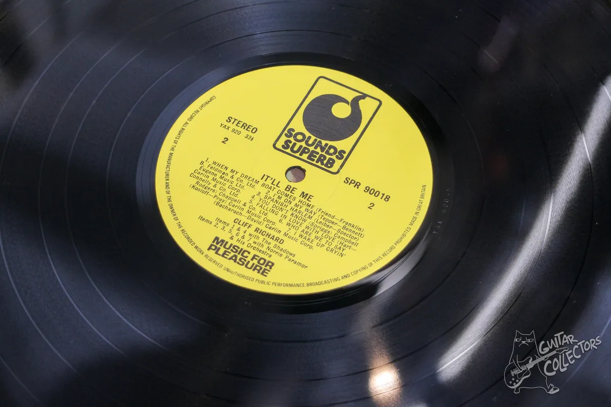 Cliff Richard With The Shadows – It'll Be Me LP UK 1970s NM/NM