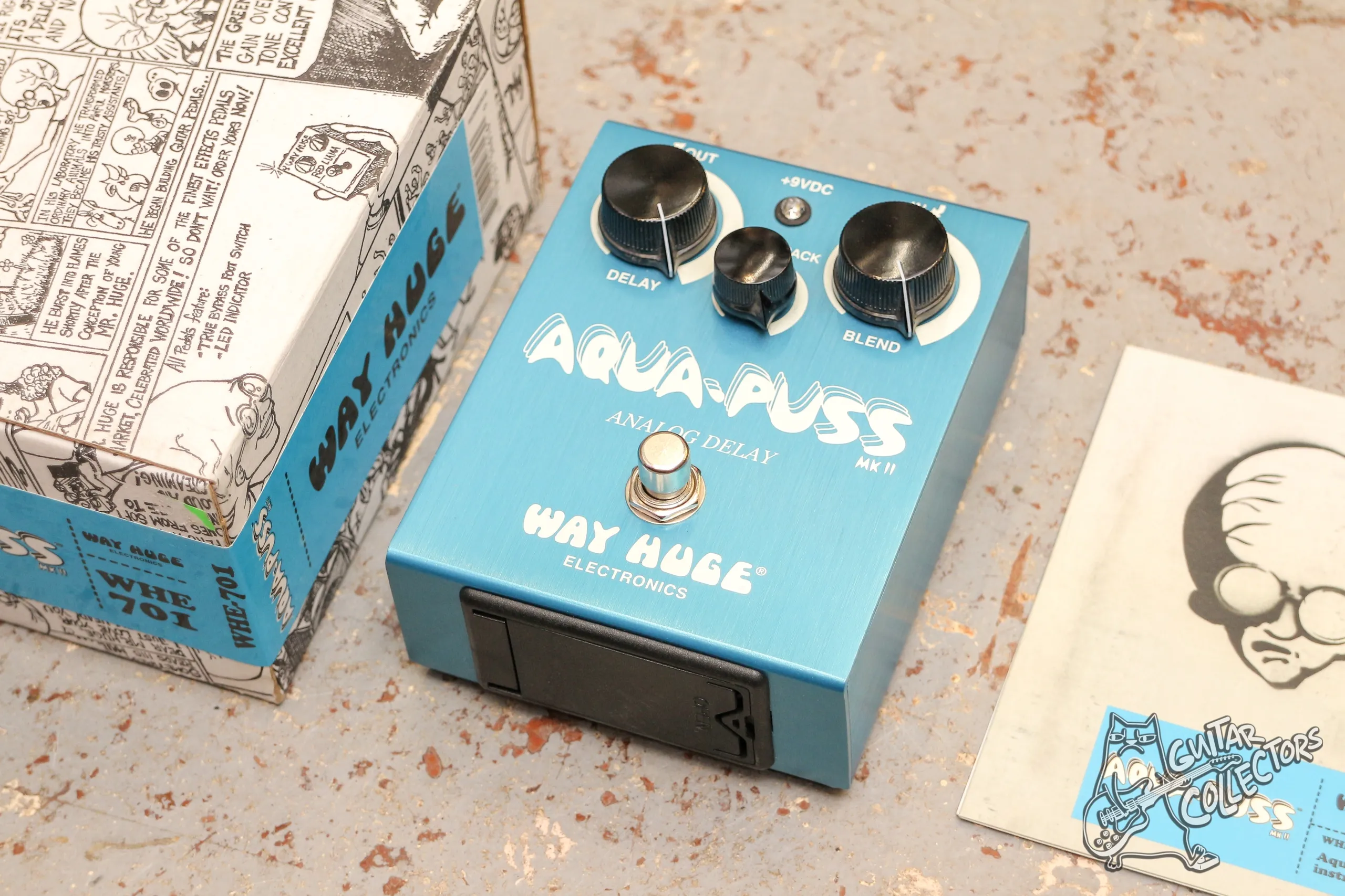 Way Huge Aqua Puss Analog Delay mk II