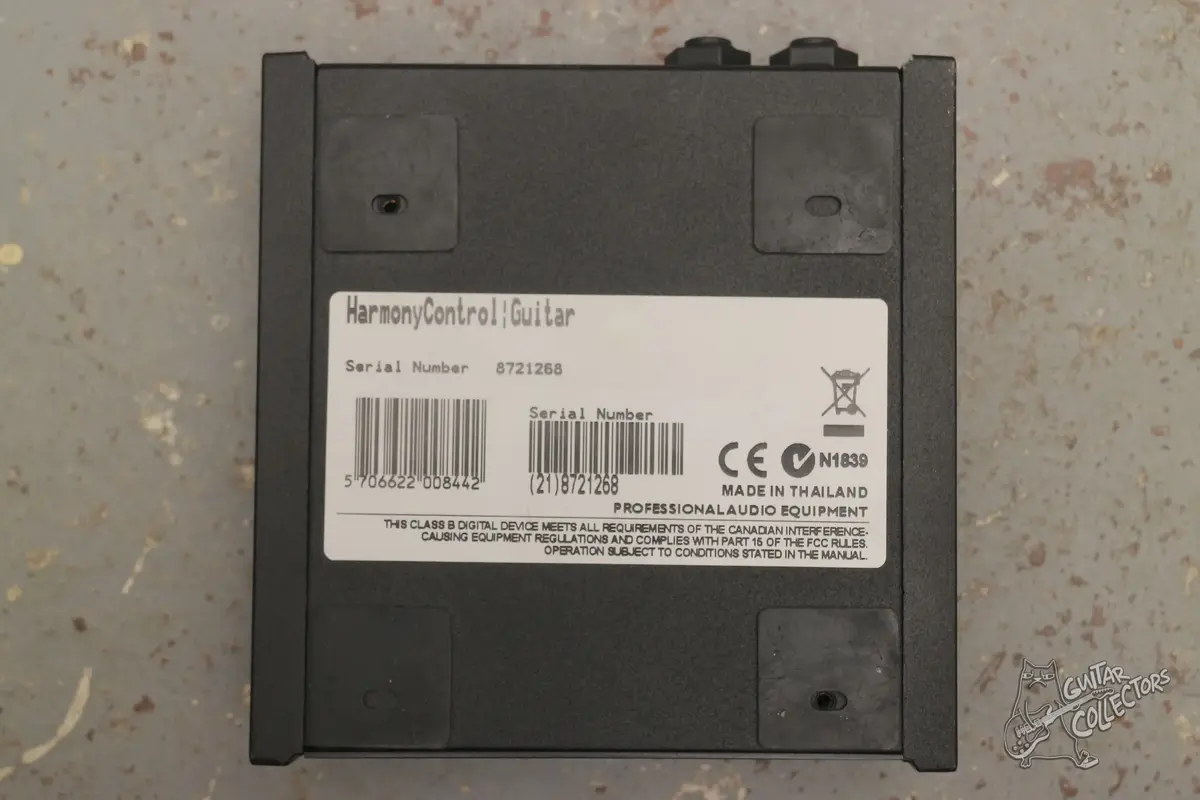 TC Helicon HARMONY CONTROL GUITAR