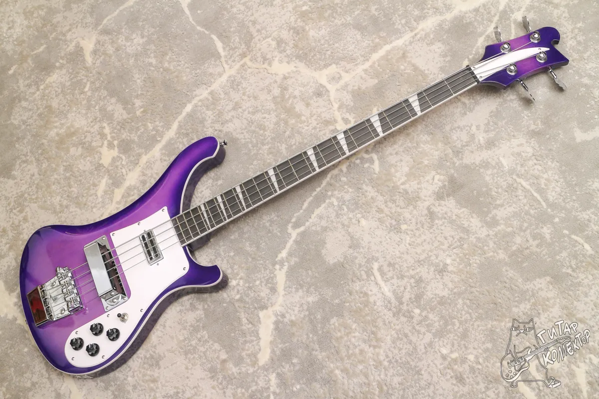 Rickenbacker Model 4003 Purple Bass Copy