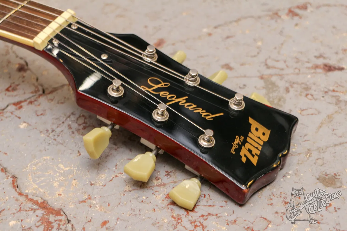 Blitz by Aria Pro II Leopard Les Paul Standard Tabacco Burst