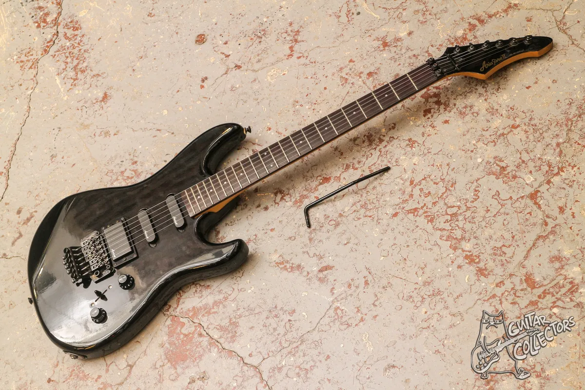 Aria Pro II The Warrior Series Black