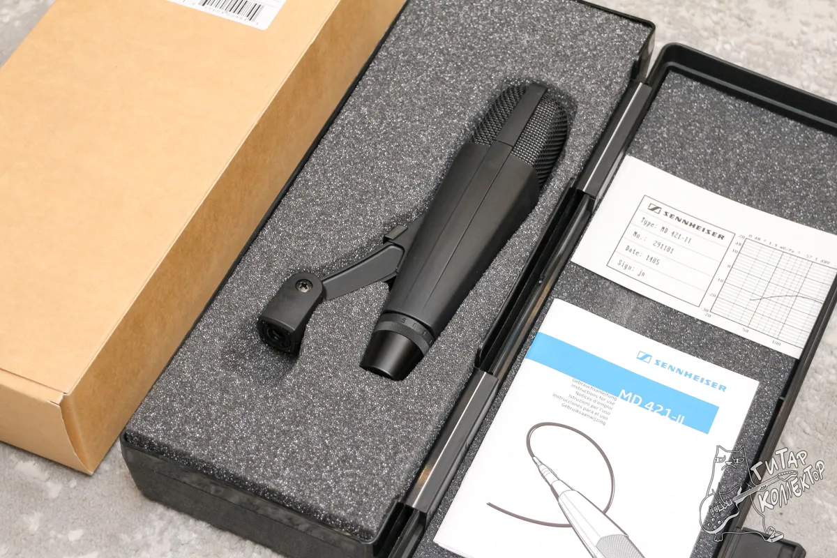 Sennheiser MD 421 II Cardioid Dynamic Microphone