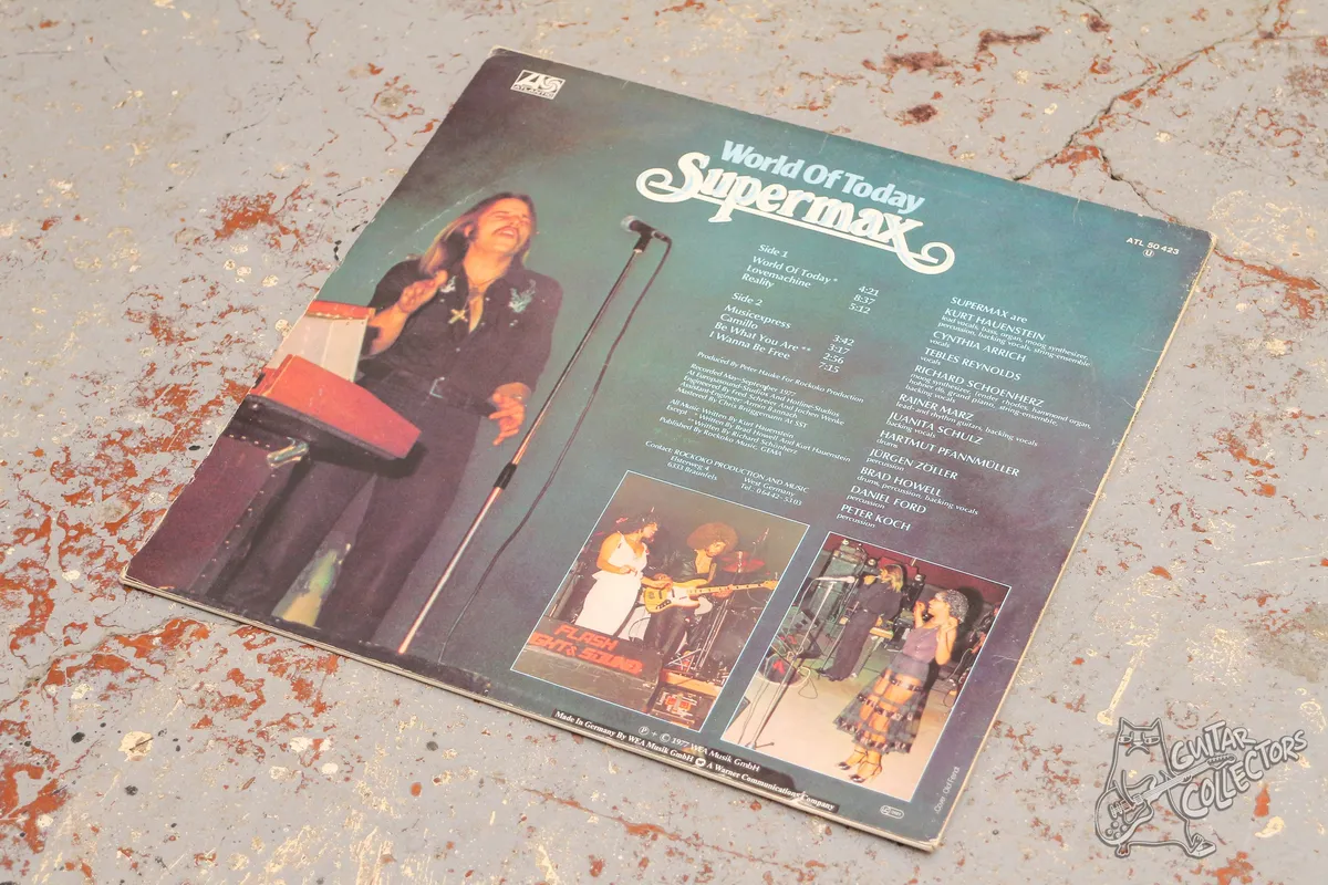 Supermax – World Of Today LP Germany 1977 EX/NM