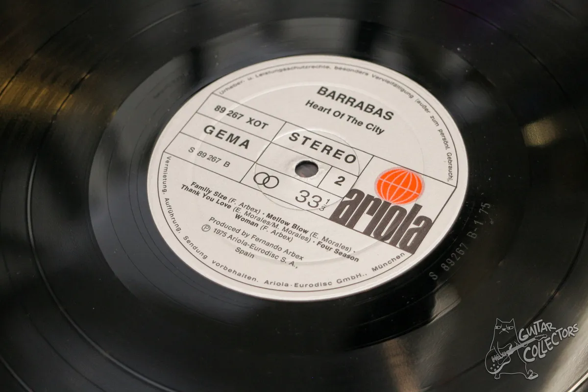 Barrabas – Heart Of The City LP Germany 1975 NM/NM