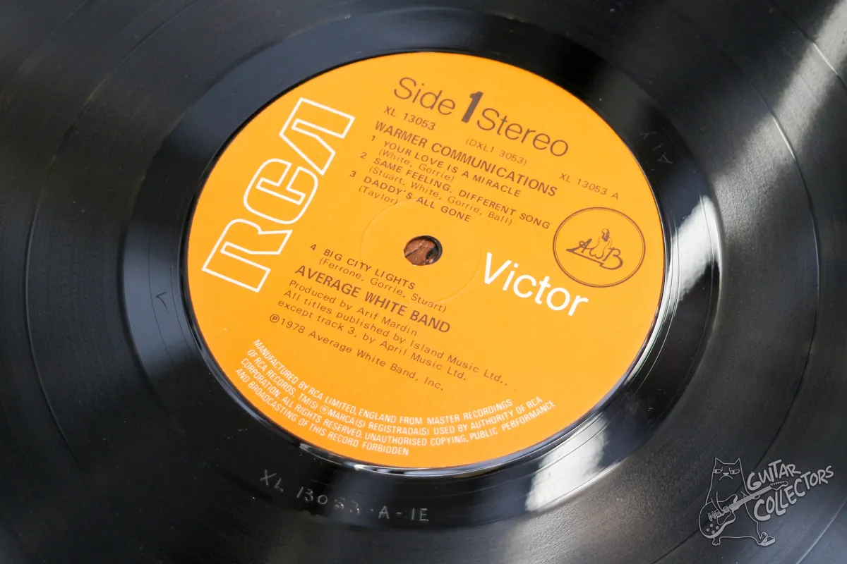 Average White Band – Warmer Communications LP England 1978 NM/NM