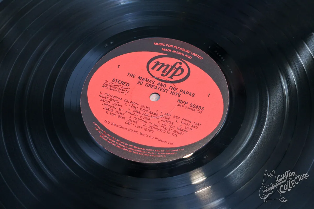 The Mamas & The Papas – 20 Greatest Hits LP UK 1980 VG/NM