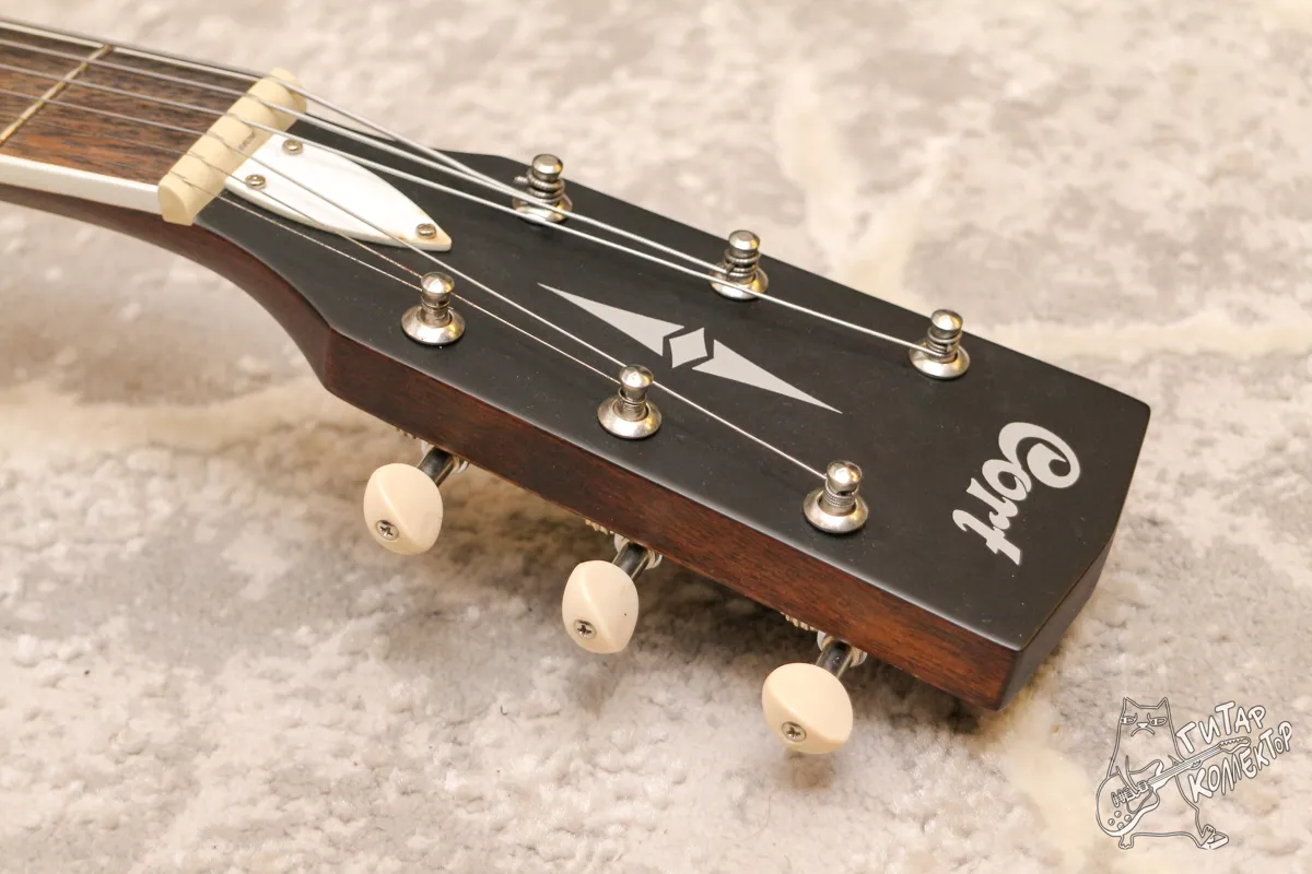 Cort CJ Retro Jumbo Vintage Black Matte