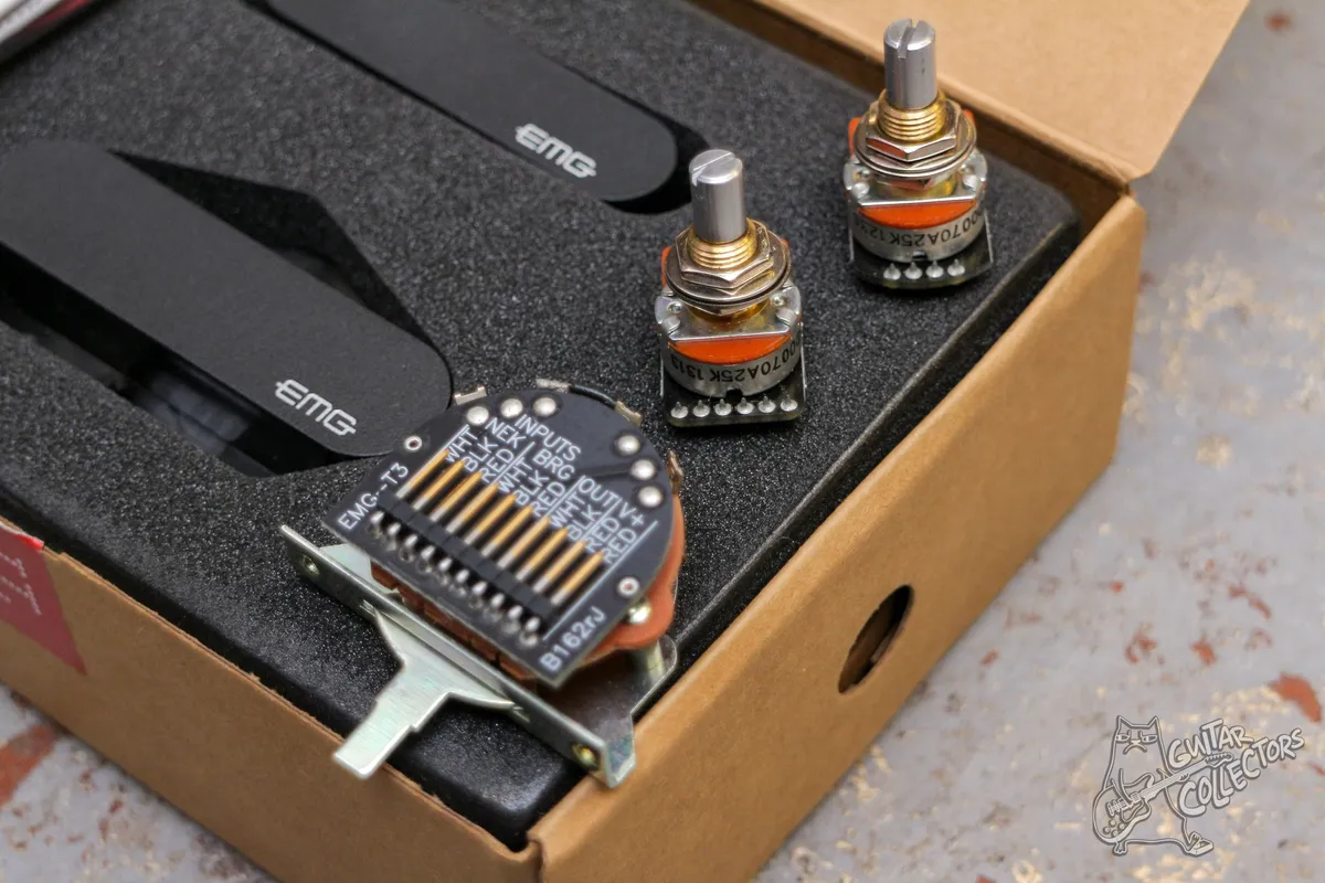 EMG Telecaster SS Set 1V 1T + Switch