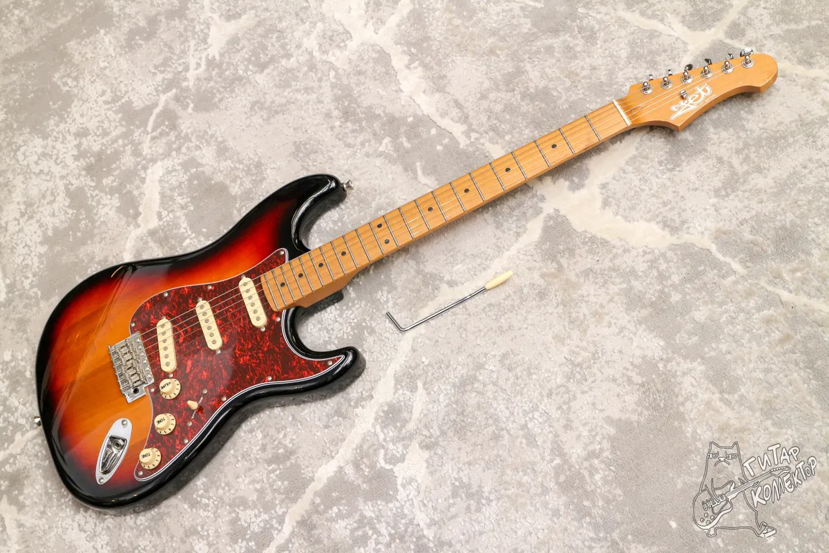 JET JS-300 Sunburst Stratocaster