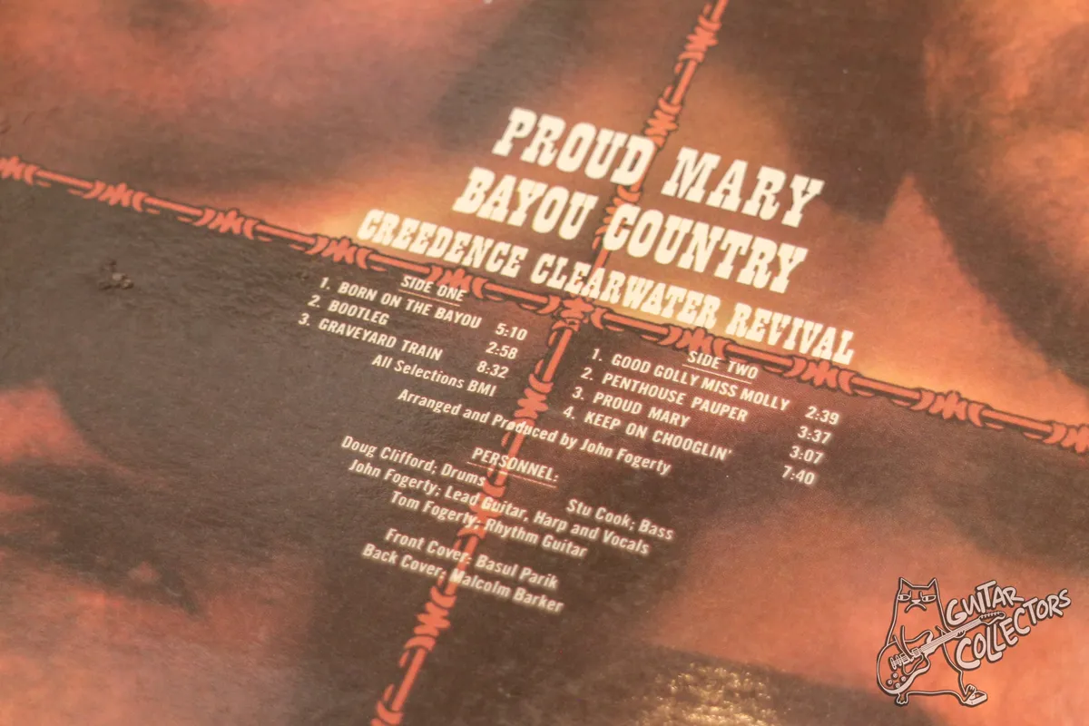 Creedence Clearwater Revival – Proud Mary / Bayou Country LP France 1969 NM/NM