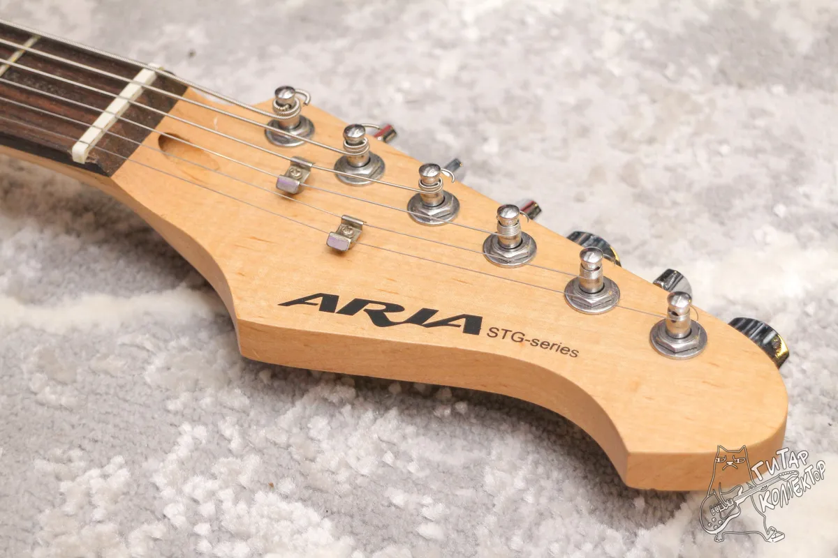 Aria STG Series Stratocaster Black