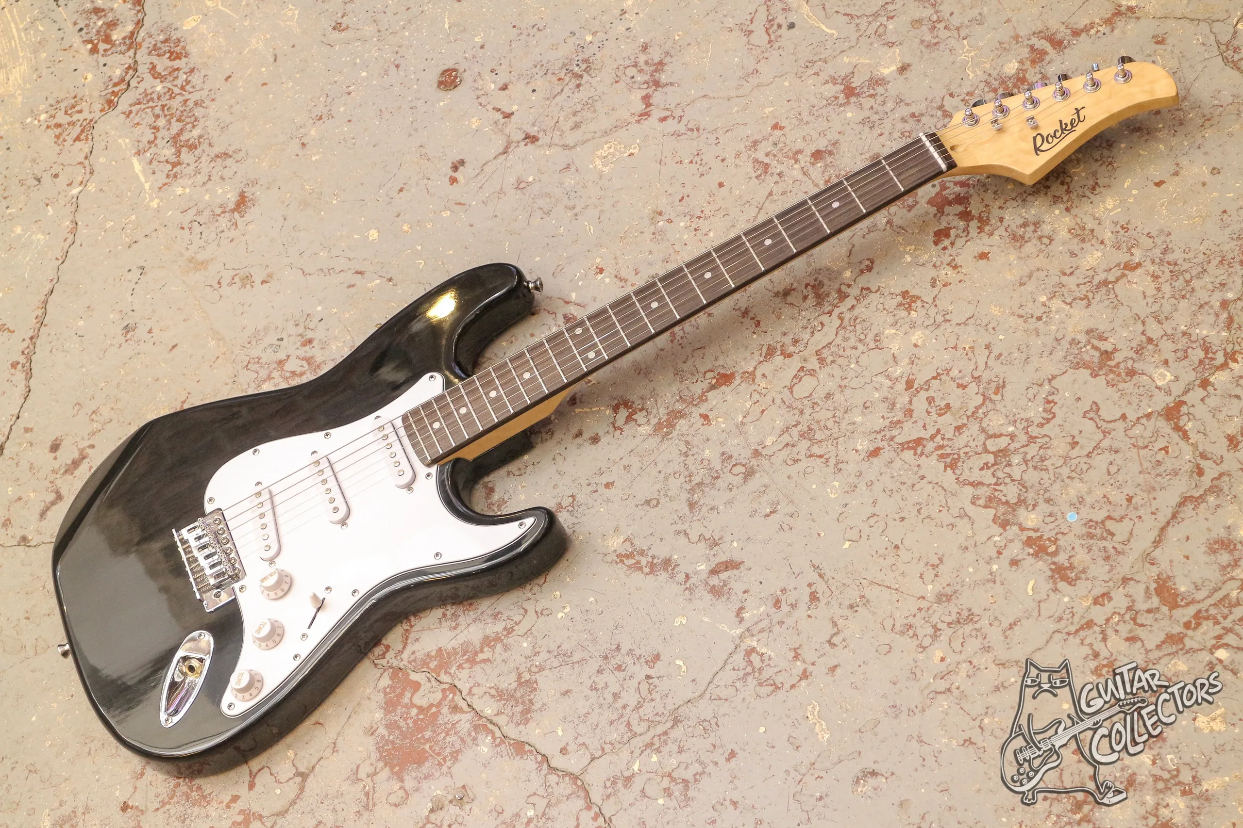 Rocket ST-01 Stratocaster Black