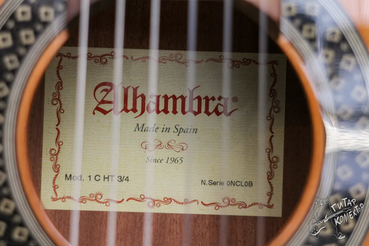 Alhambra 1C HT 3/4 Classical Guitar