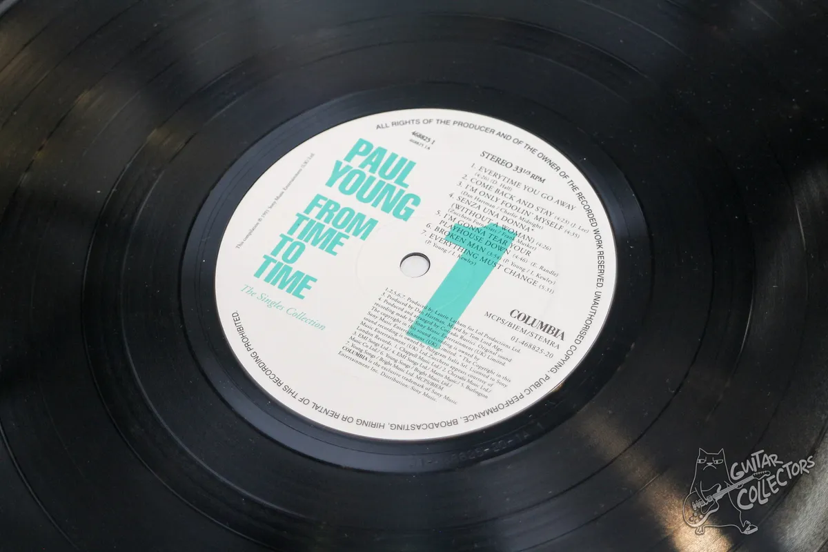 Paul Young – From Time To Time (The Singles Collection) LP UK 1991 NM/NM