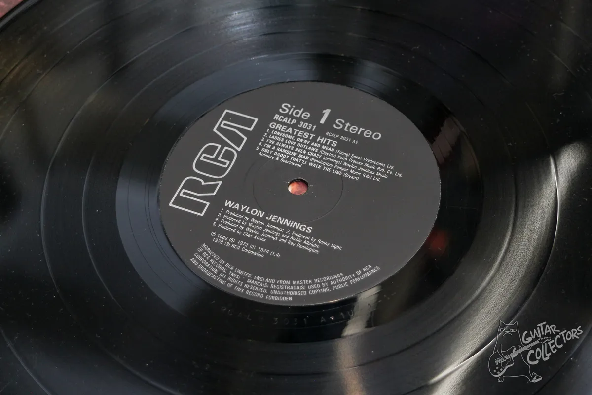 Waylon – Greatest Hits LP UK 1971 EX/NM
