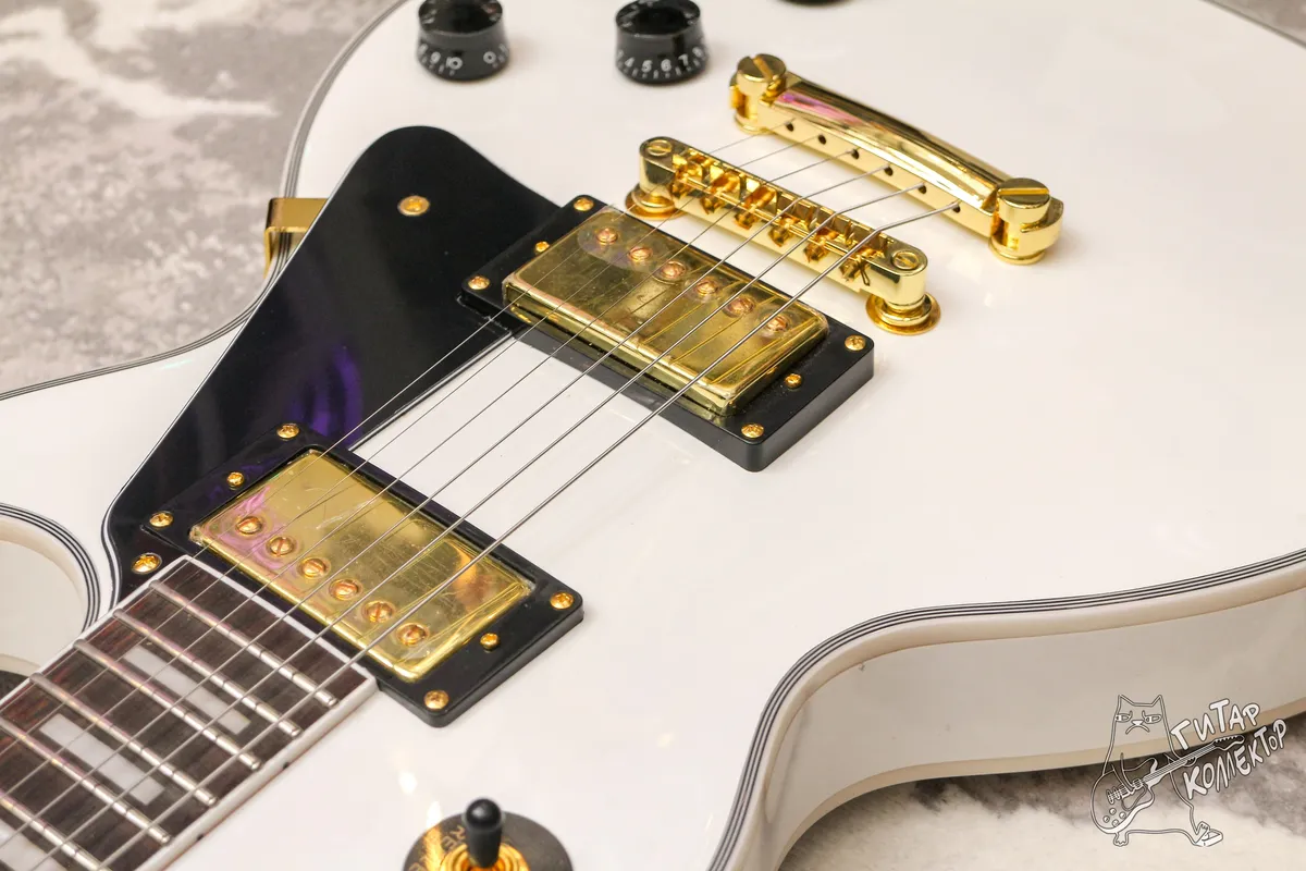 Gibson Les Paul Custom Alpine White China Copy