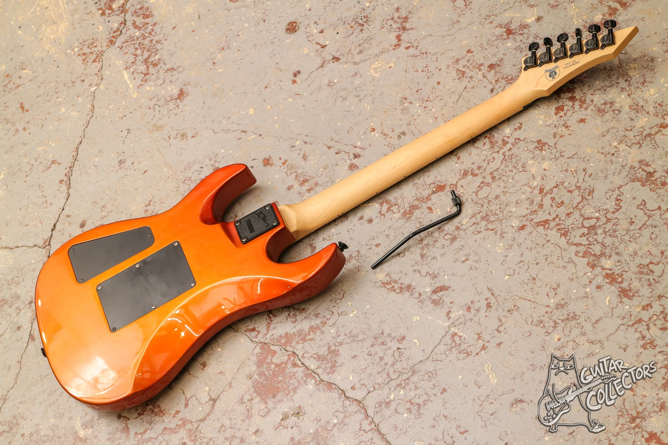 B.C. Rich Gunslinger Retro Metallic Orange