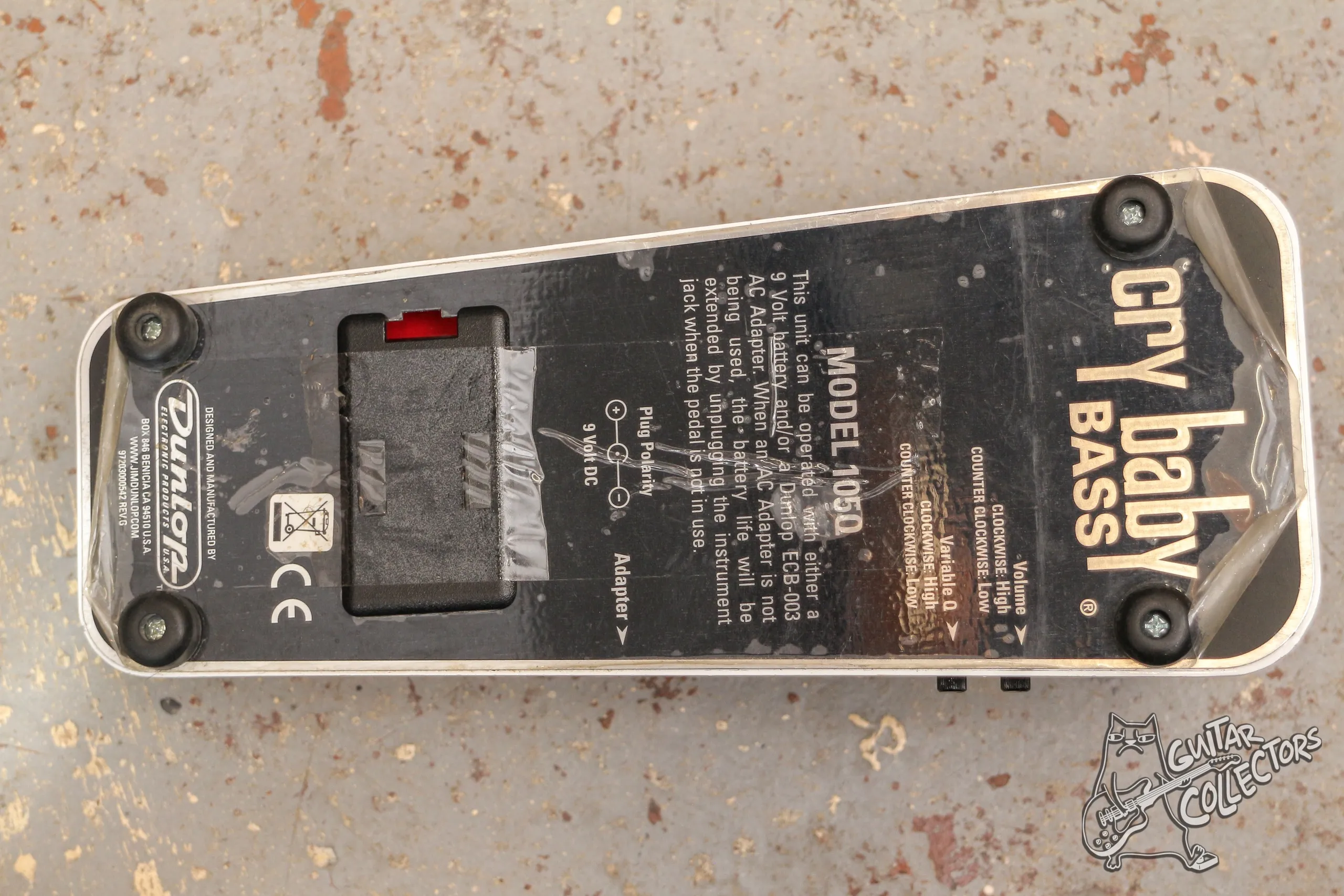 Dunlop 105 Q Cry Baby Wah Bass