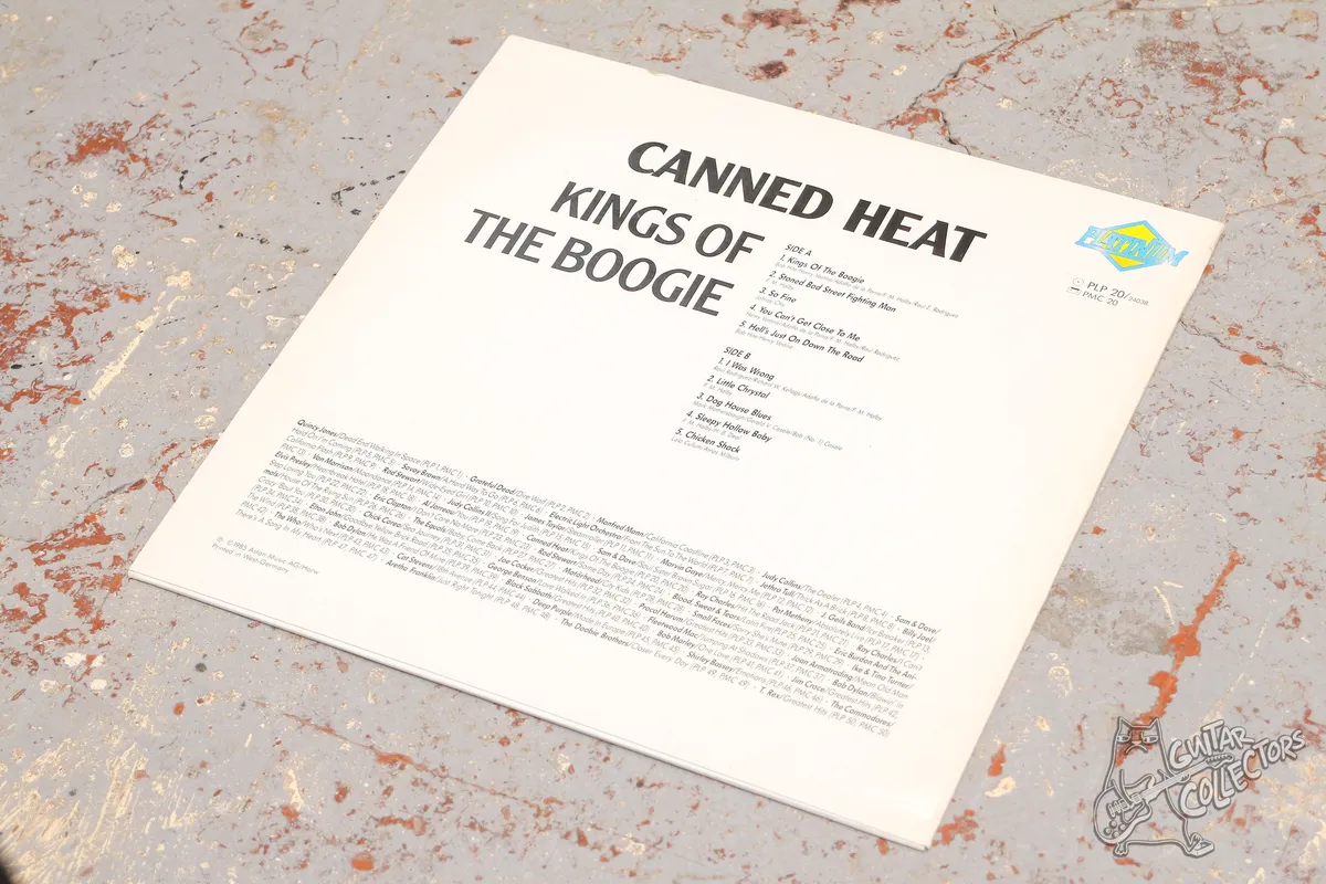 Canned Heat – Kings Of The Boogie LP Germany 1985 NM/NM