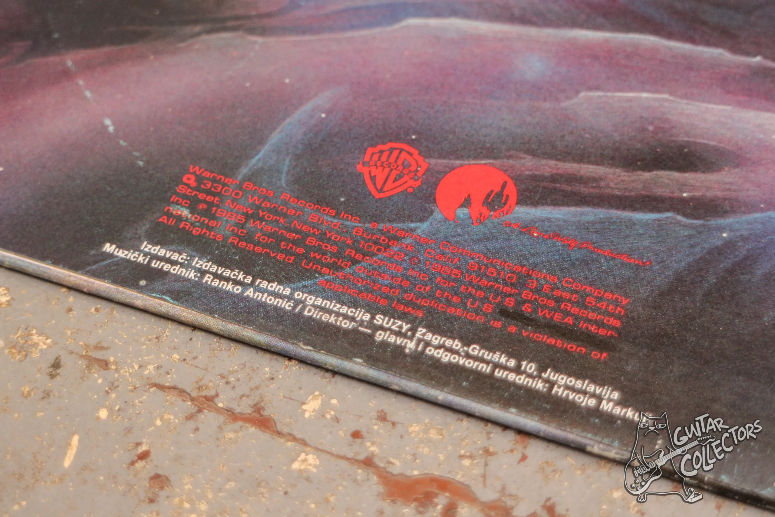 ZZ Top – Afterburner LP Yugoslavia 1986 NM/NM