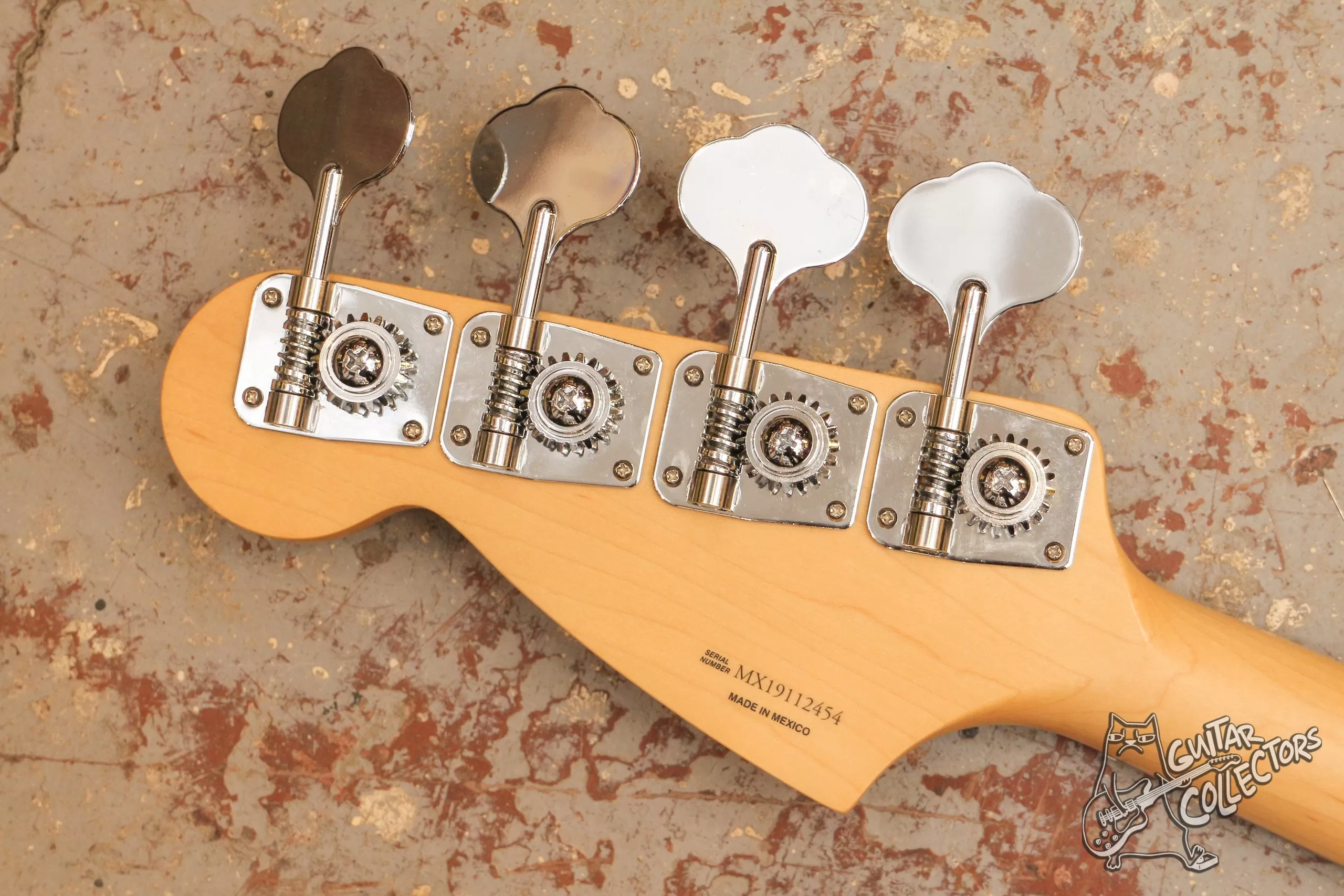 Fender Mustang Bass PJ PF OWT Olympic White