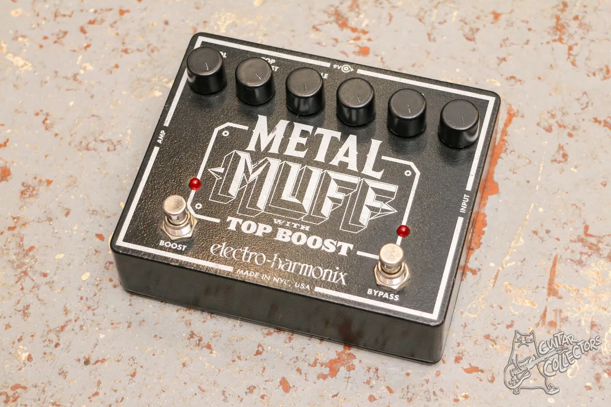 Electro Harmonix Metal Muff Distortion with Top Boost