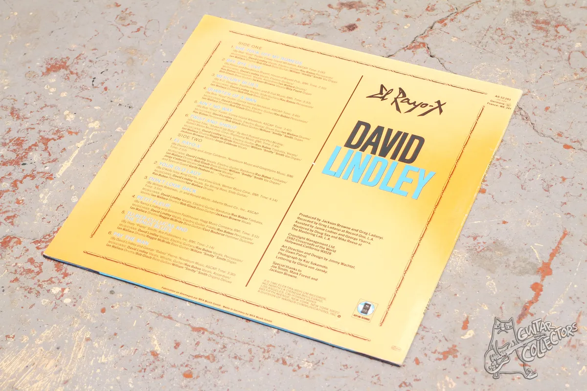 David Lindley – El Rayo-X LP Germany 1981 NM/NM