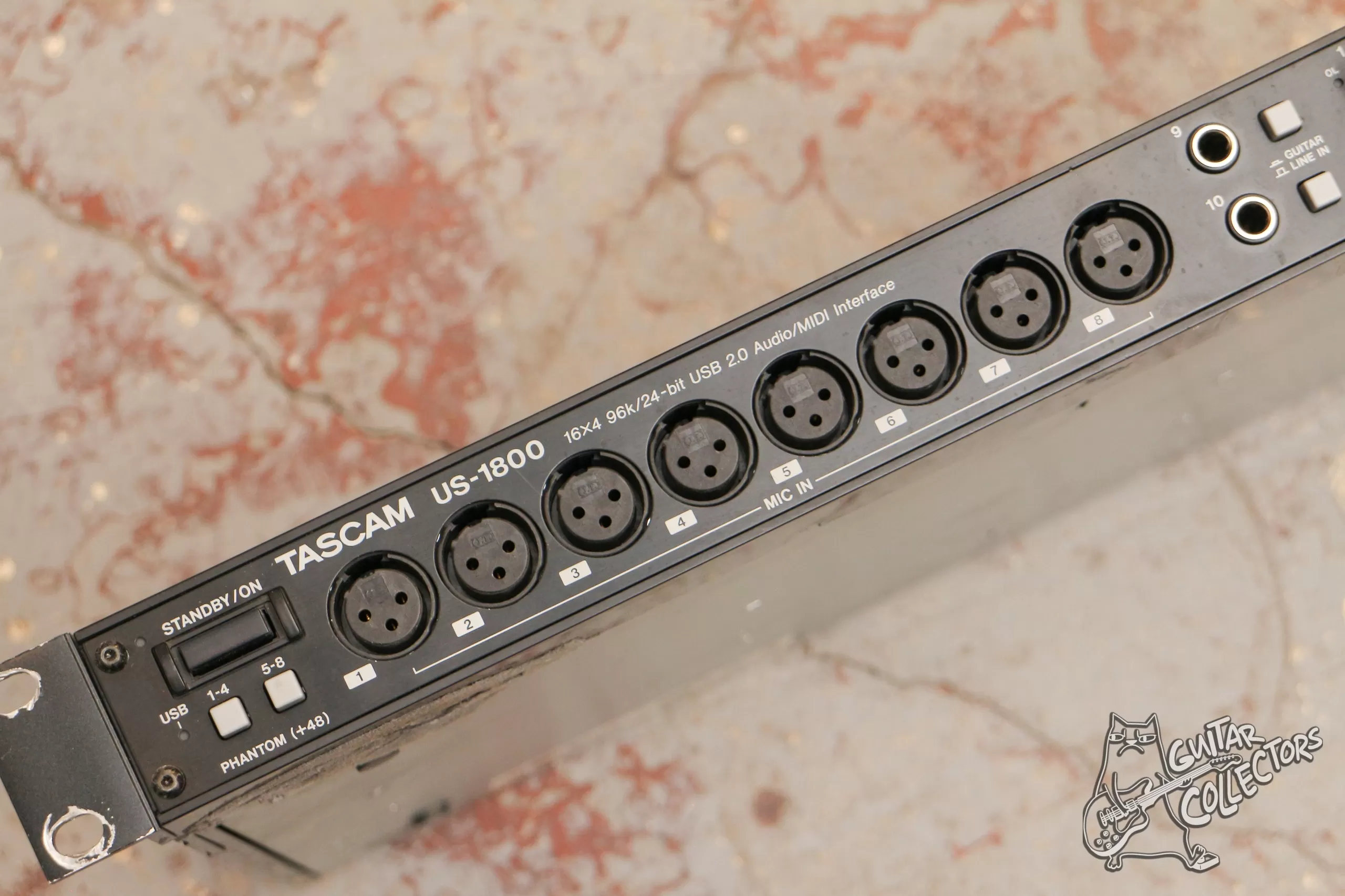 Tascam US 1800 USB аудиоинтерфейс