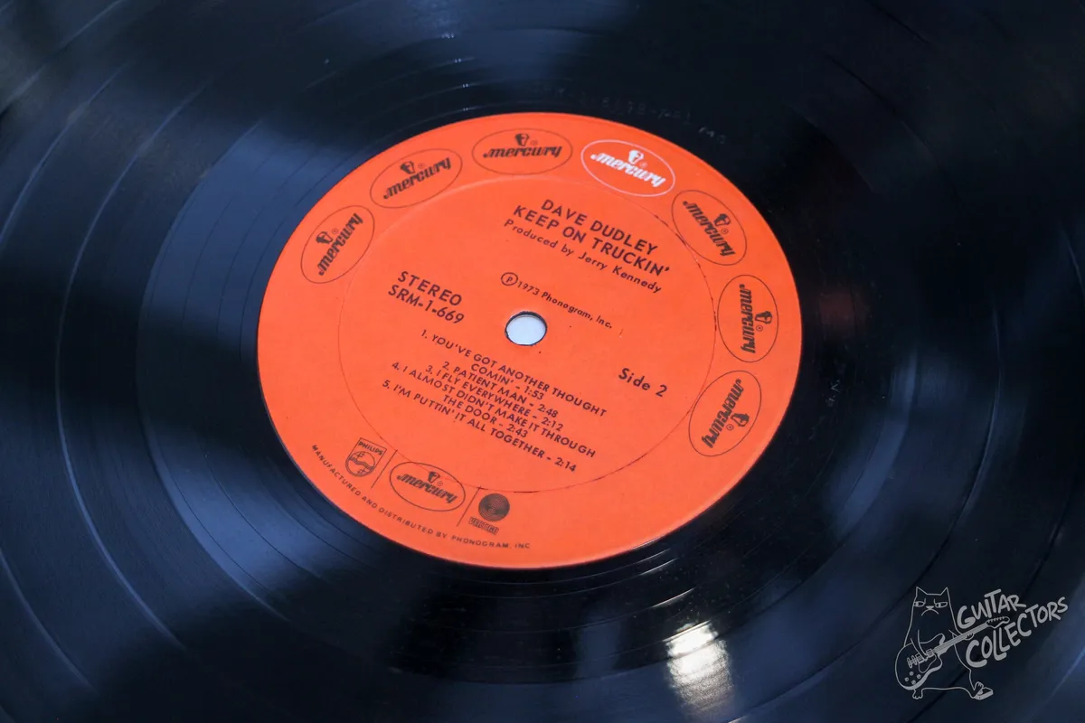 Dave Dudley – Keep On Truckin' LP US 1973 VG/NM