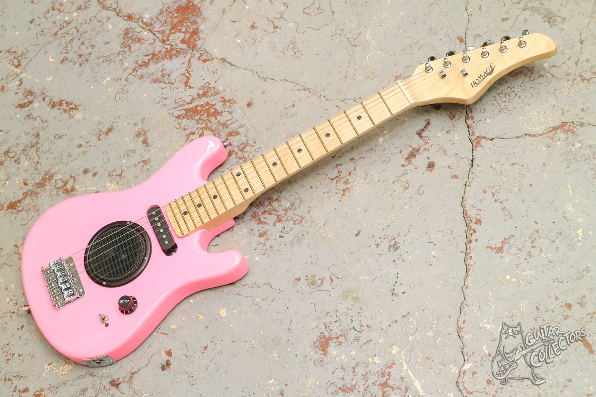 Homage HEG105PK Mini Travel-Guitar