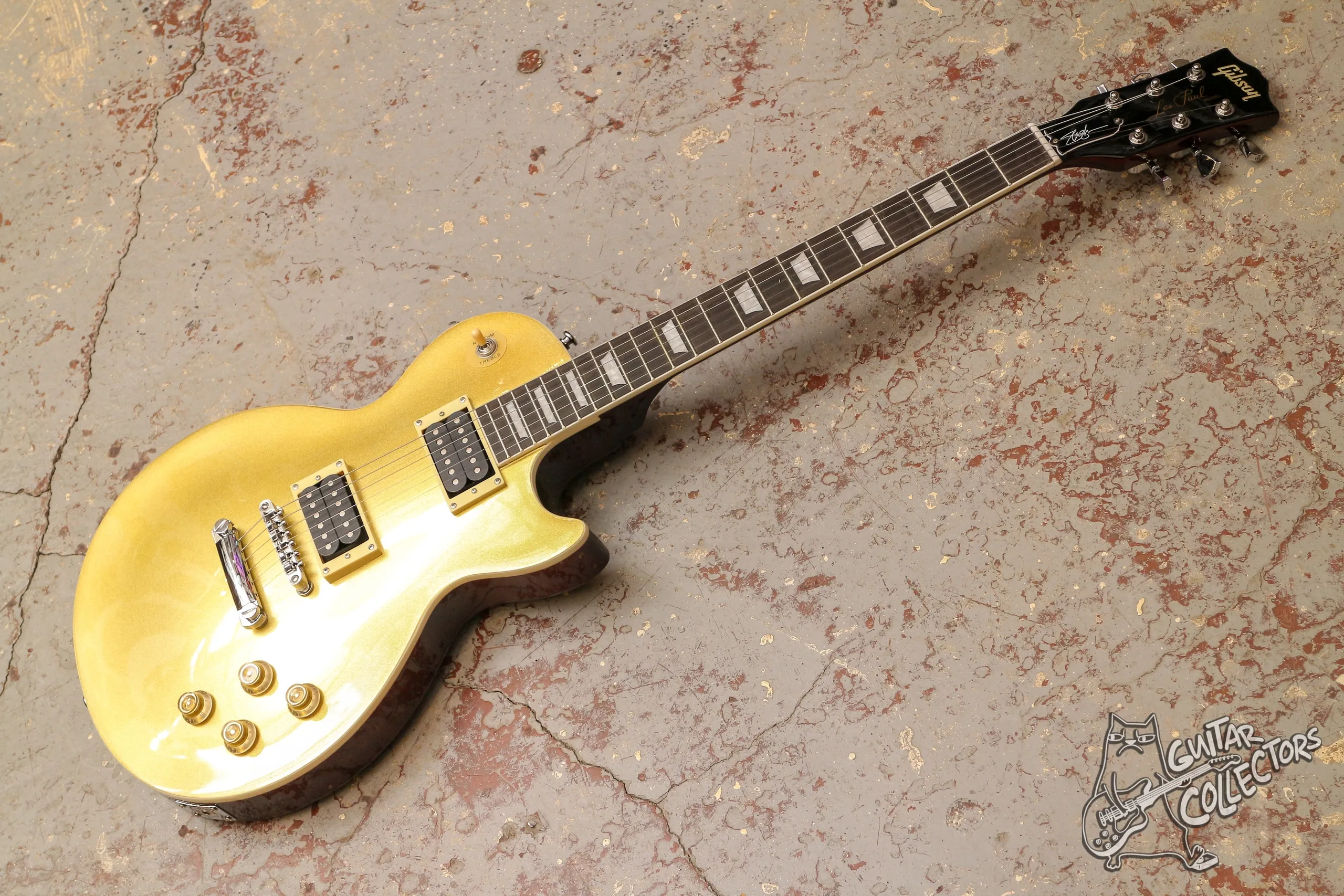 Gibson Slash Victoria Les Paul Standard Goldtop Copy