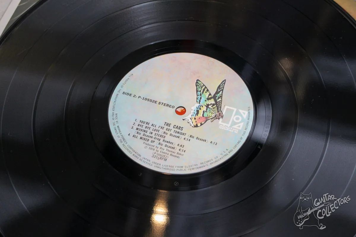 The Cars – The Cars LP Japan 1978 VG/NM