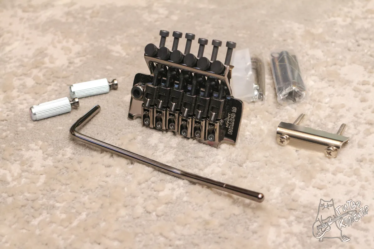 Gotoh 1996t Cosmo Black Floyd Rose Tremolo NEW