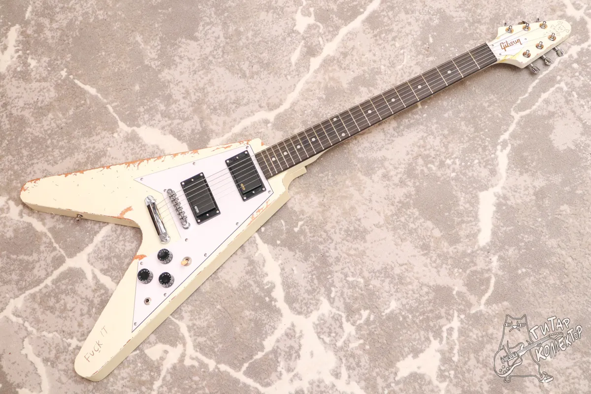 Gibson James Hetfield's Electra Flying V Copy